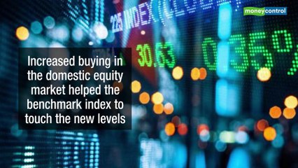 BSE Sensex hit fresh record high at 40,328.89 in the early opening hours on Oct. 31