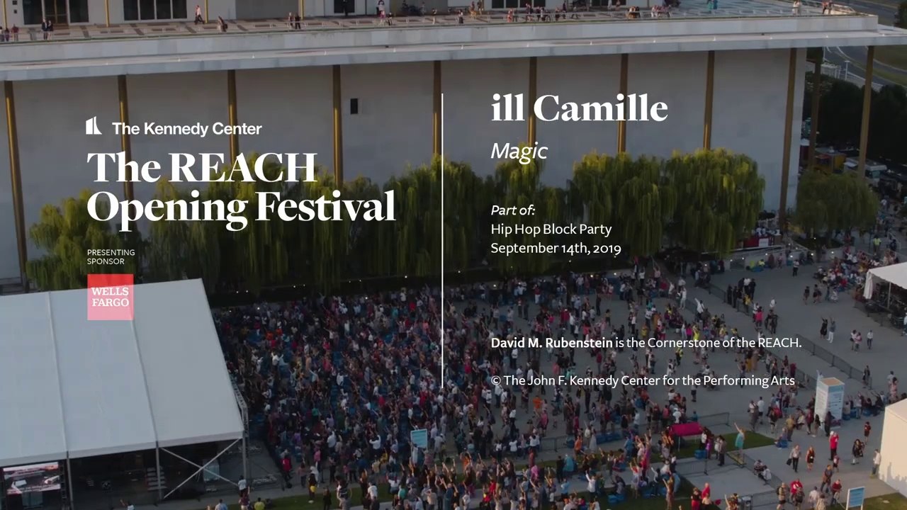 iLL Camille "Magic" Live @ The Kennedy Center "The REACH" Opening Festival, Washington DC, 09-14-2019 Pt.2