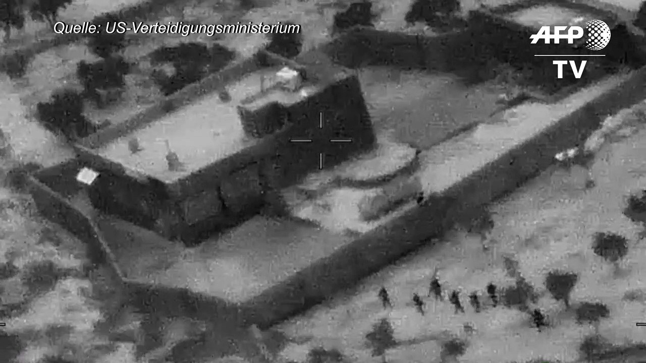 Videobilder zeigen Militäreinsatz gegen IS-Anführer al-Bagdadi