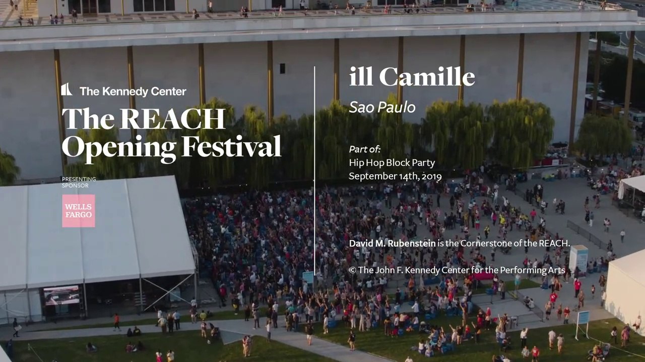 iLL Camille "Sao Paulo" Live @ The Kennedy Center "The REACH" Opening Festival, Washington DC, 09-14-2019 Pt.3