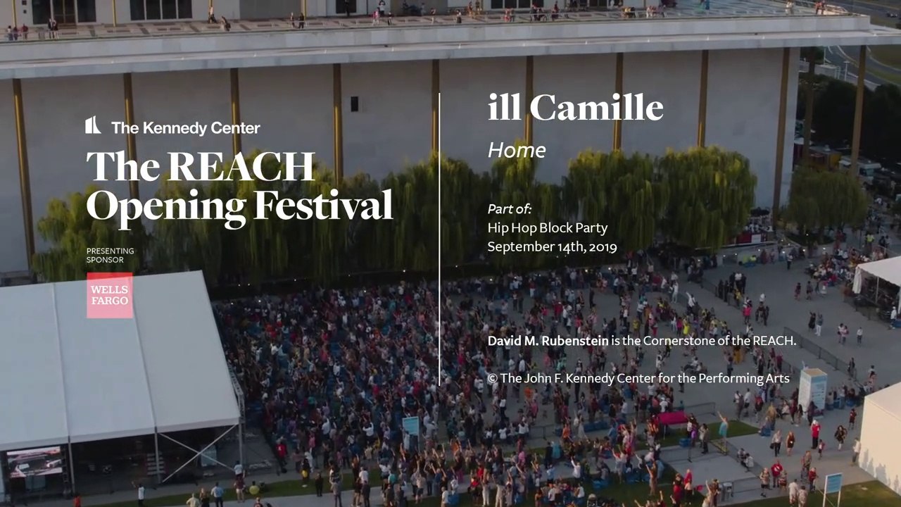 iLL Camille & Damani "Home" Live @ The Kennedy Center "The REACH" Opening Festival, Washington DC, 09-14-2019 Pt.4