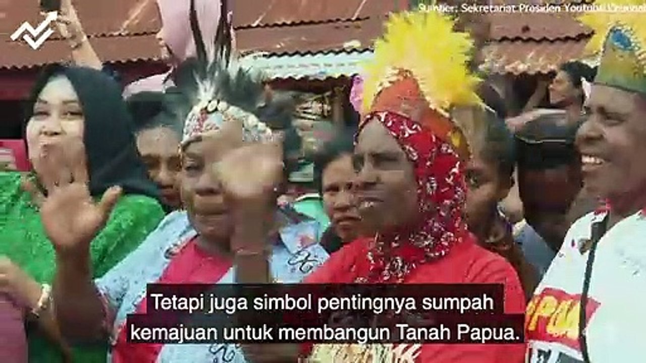 Resmikan Jembatan Youtefa, Jokowi: Surga Kecil yang Jatuh ke Bumi