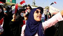 Iraqi protesters pack Baghdad's Tahrir square
