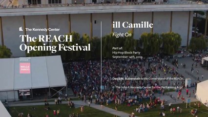 iLL Camille & Damani "Fight On" Live @ The Kennedy Center "The REACH" Opening Festival, Washington DC, 09-14-2019 Pt.5