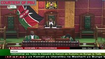 Members of parliament debate in Kiswahili in parliament