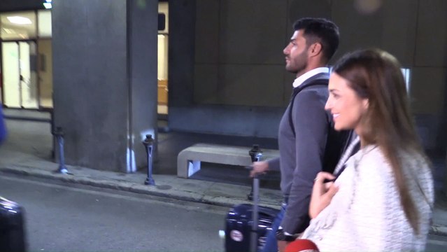 Paula Echevarría y Miguel Torres aterrizan en Madrid tras su romántico viaje a Italia