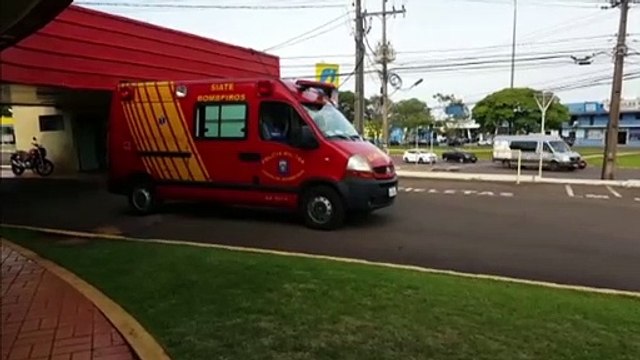 Vítima de agressão é levada pelo Siate para UPA Tancredo Neves
