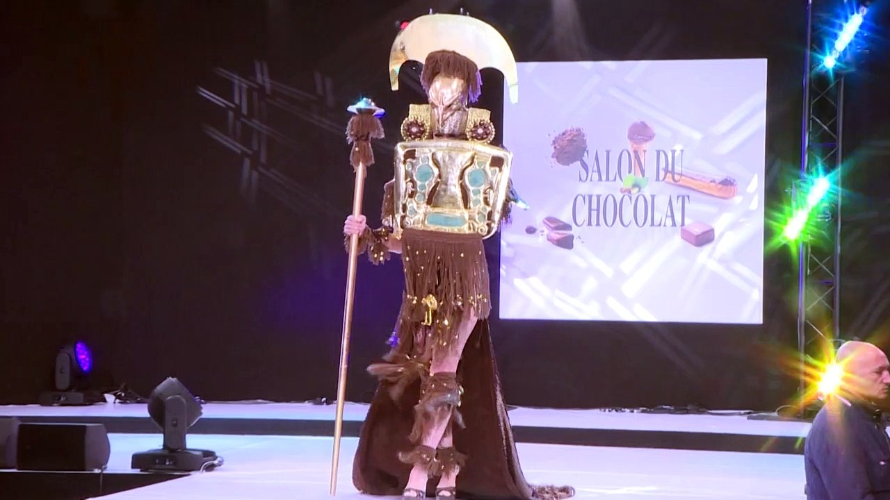 Schokolade auf dem Laufsteg