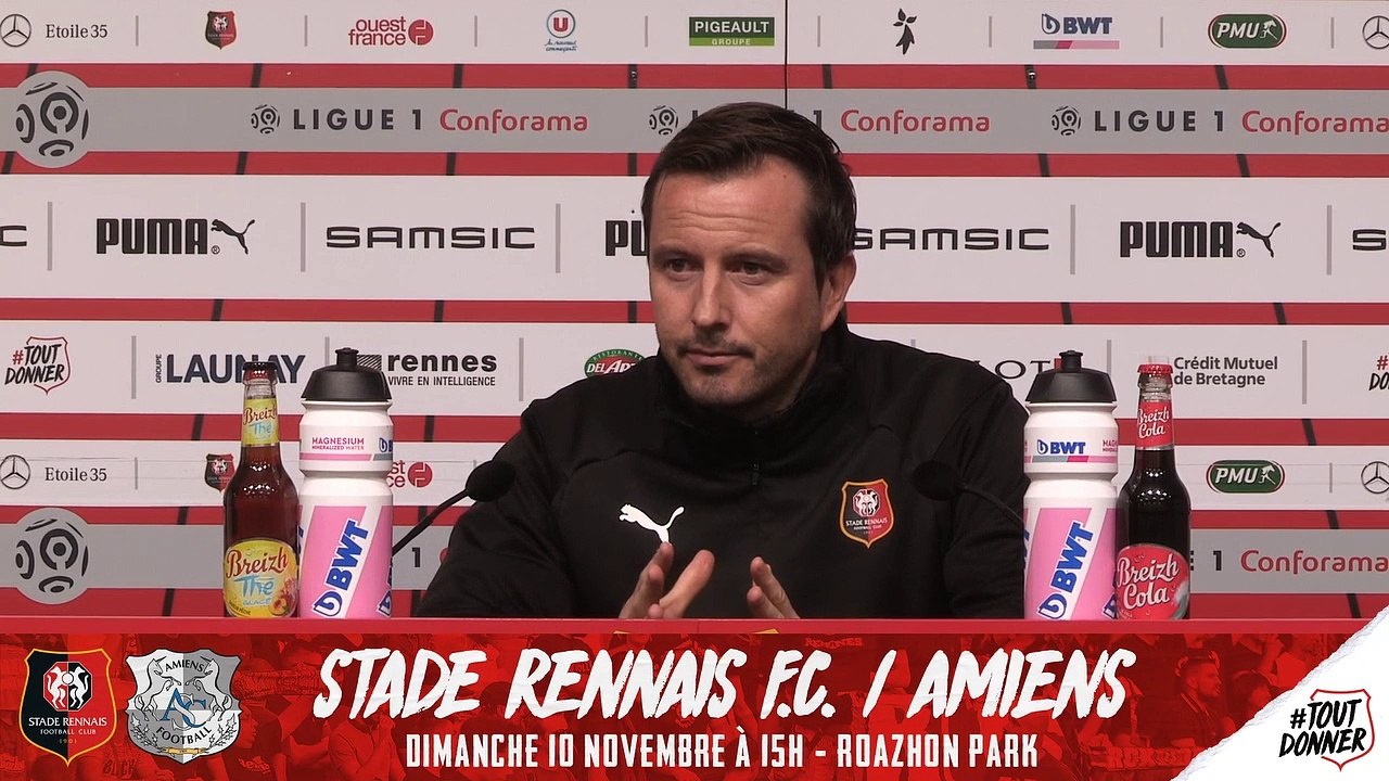 J12. Nîmes Olympique / Stade Rennais F.C. - conférence de presse (replay)