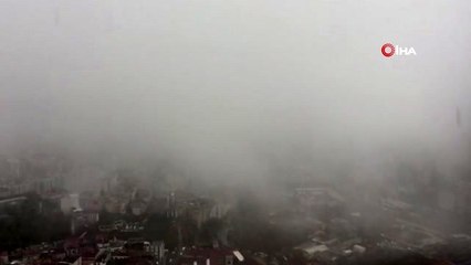 İstanbul'da beklenen yağmur başladı