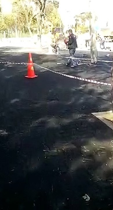 AKP’li ilçe belediyesi, “Ankara Büyükşehir Belediyesi” ibarelerini siliyor