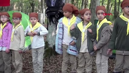 Bartın ilkokul öğrencileri izci kampına katıldı