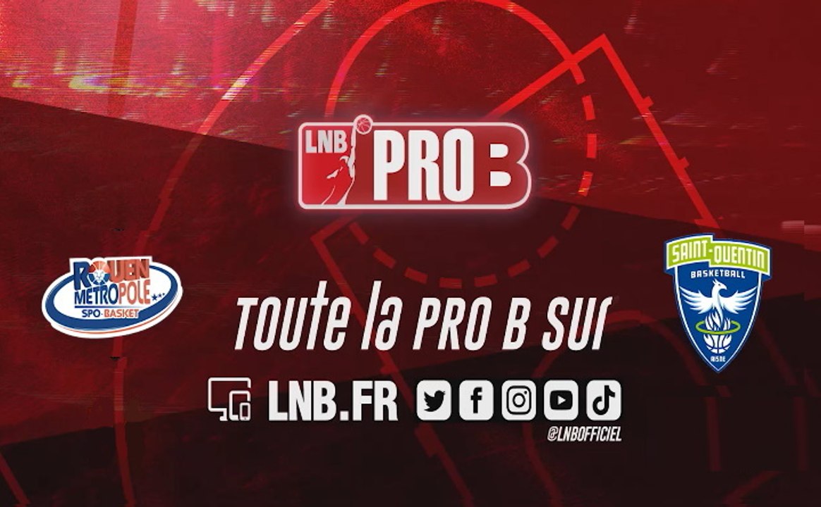 PRO B : Rouen vs Saint-Quentin (J3)