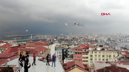 Sağır han'a bugün de zabıta ekipleri geldi