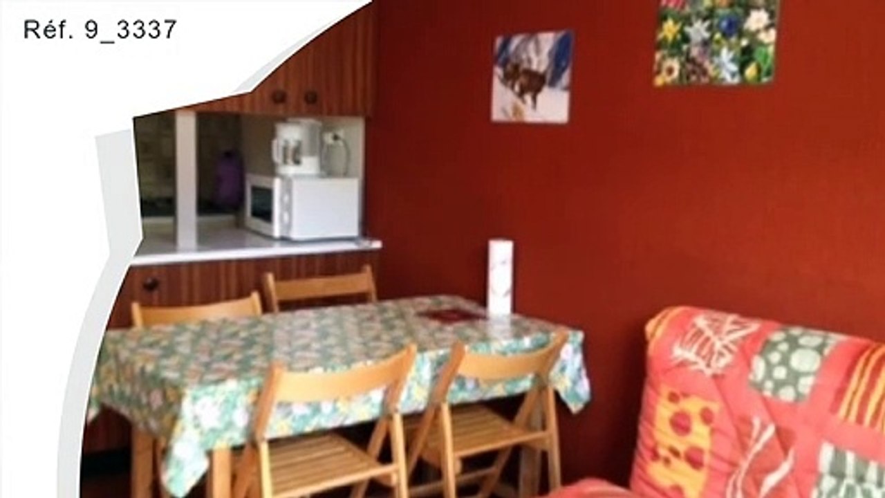 Location vacances - Appartement - Risoul (05600) - 1 pièce - 27m²