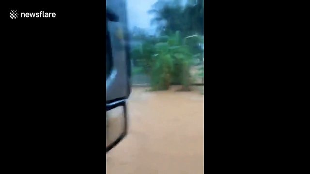Tropical storm Matmo brings heavy rain and flash floods to Vietnam