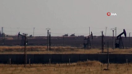 Suriye'deki Petrol Bölgesinde ABD Devriyesi Böyle Görüntülendi