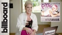 P!nk Reacts To Her Very First Music Video, Her Iconic 'Glitter In the Air' Grammys Performance & More | Throw It Back