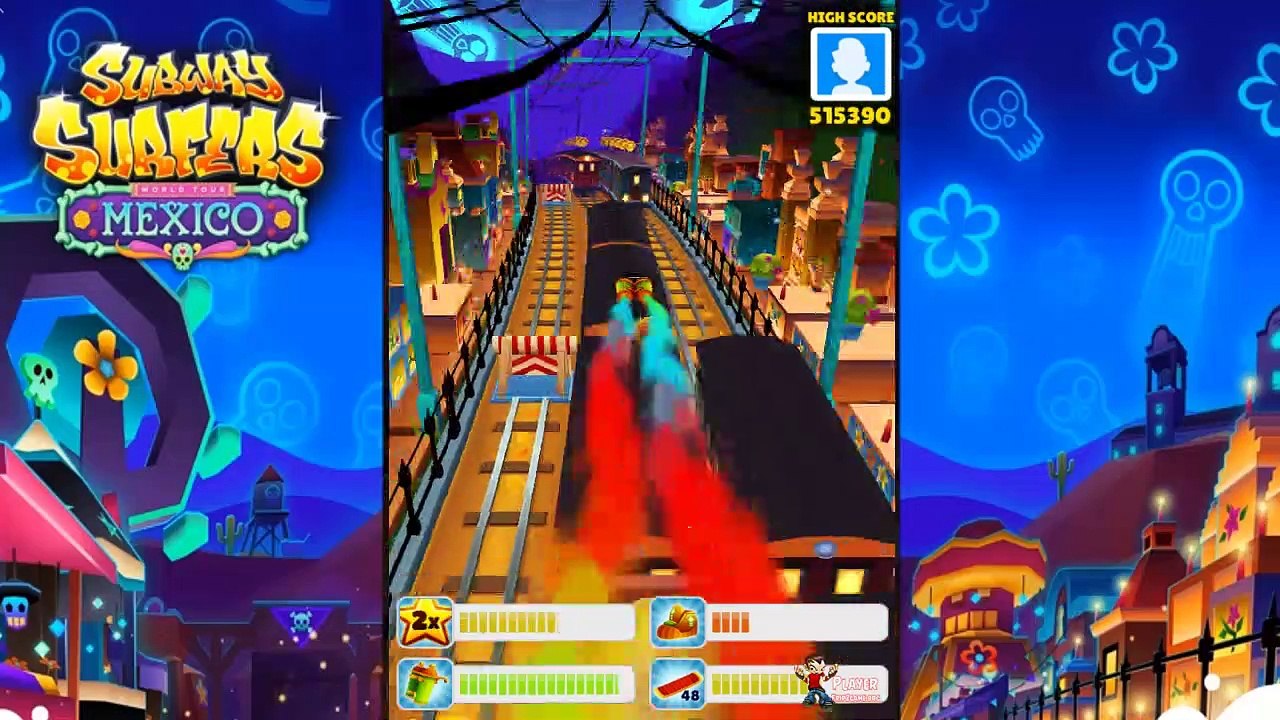 Subway Surfers Halloween 2019 - Mexico with Rosa Fox Outfit Android/iOS Gameplay