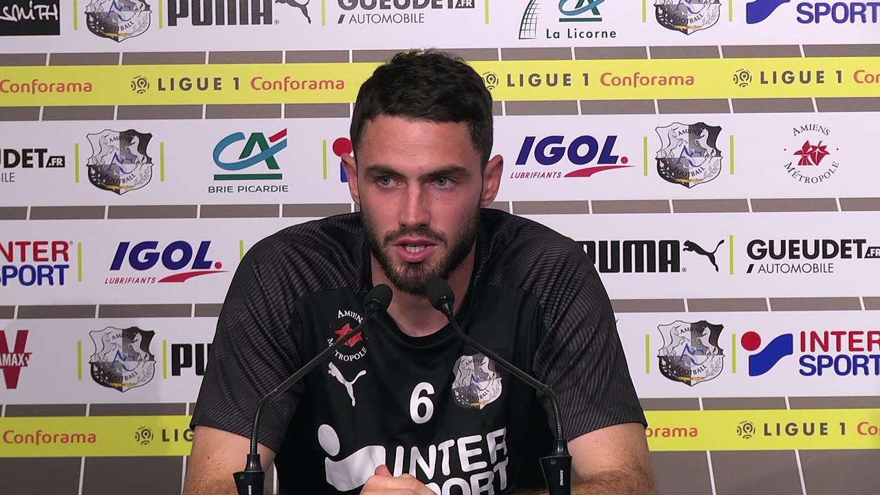 Avant le match  Amiens SC - Stade Brestois, Thomas Monconduit