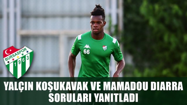 Teknik Direktörümüz Yalçın Koşukavak ve Oyuncumuz Mamadou Diarra Soruları Yanıtladı