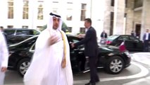TBMM Başkanı Şentop, Katar Başbakanı Al Sani'yi kabul etti