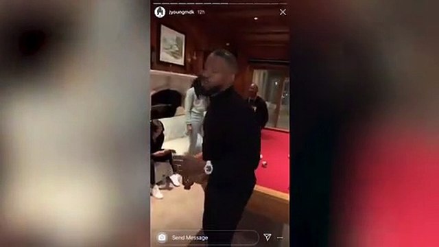 Jamie Foxx Throws Wild Star-Studded Party In His Mansion After Katie Holmes Split