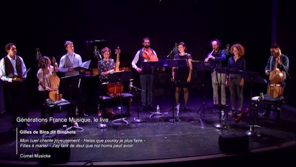 Gilles de Bins dit Binchois : Quatre chansons (Comet Musicke)