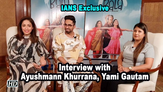 IANS Exclusive Interview with Ayushmann Khurrana, Yami Gautam