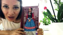 BARBİE KOLEKSİYONUM!! 60. YIL ÖZEL TRAJİK FRİDA KAHLO Story of Frida Kahlo Bebeği Bidünya Oyuncak