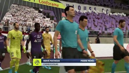 FIFA 20 : on a simulé Toulouse-OL de la 12ème journée de Ligue 1