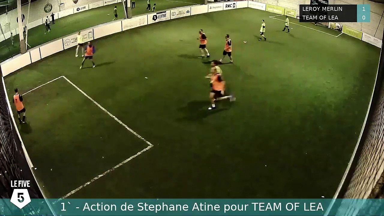 Match opposant LEROY MERLIN à TEAM OF LEA le mardi 29 octobre à 18:41
