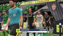 FIFA 20 : on a simulé Saint-Etienne-Monaco de la 12ème journée de Ligue 1