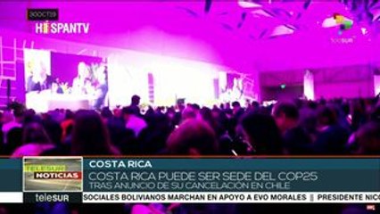 Costa Rica estudia opción de ser sede de la COP 25
