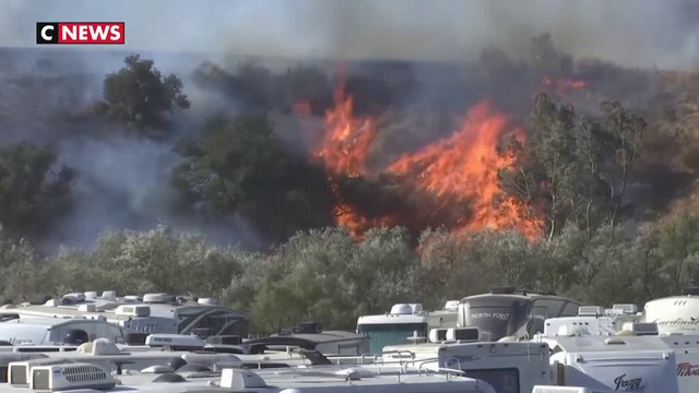 Incendies en Californie : le site où reposent les époux Reagan menacé