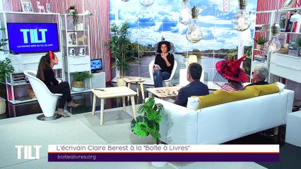 TILT - 31/10/2019 Partie 3 - L'écrivain Claire Berest à la Boîte à Livres