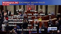 House Approves Trump Impeachment Inquiry Resolution