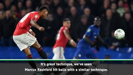 Lampard in awe of 'stunning' Rashford free-kick