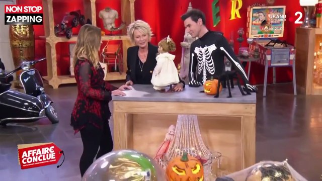 Affaire conclue : Sophie Davant effrayée par une poupée terrifiante (vidéo)