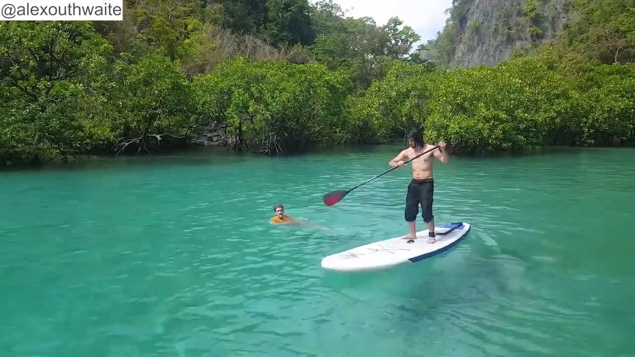 Philippines Travel Vlog - Part 5 - Coron, Stand Up Paddleboarding & Speed Boats