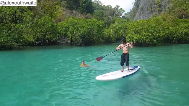 Philippines Travel Vlog - Part 5 - Coron, Stand Up Paddleboarding & Speed Boats