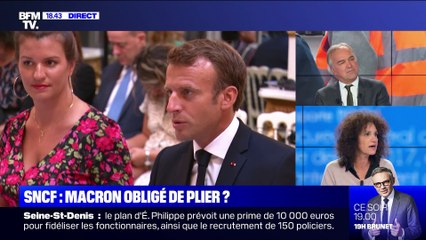 SNCF: Emmanuel Macron obligé de plier ? - 31/10