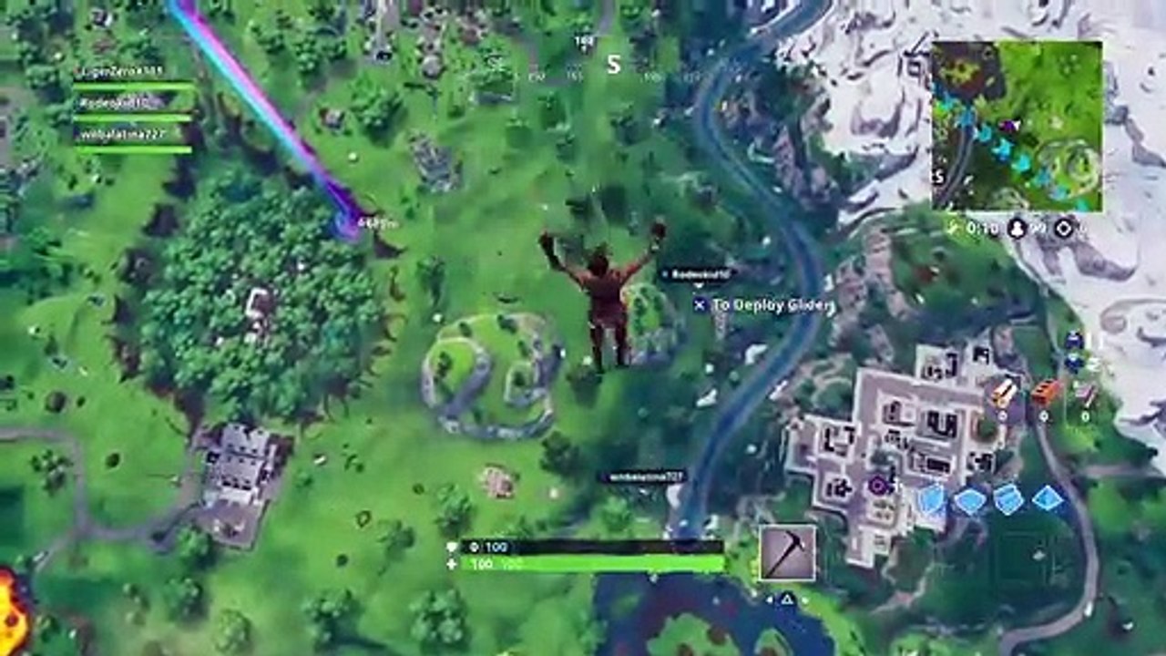 Fortnite Trio squad continue