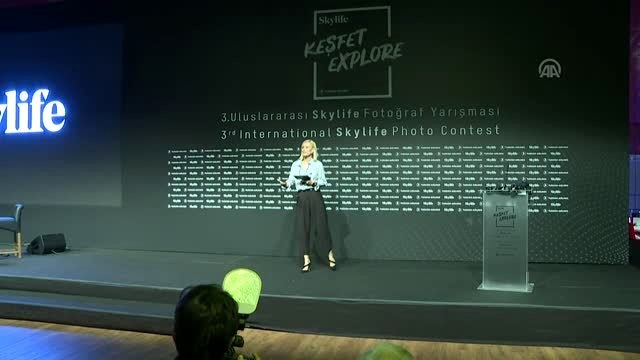 THY 3. Uluslararası Skylife Fotoğraf Yarışması ödül töreni - Bakan Selçuk