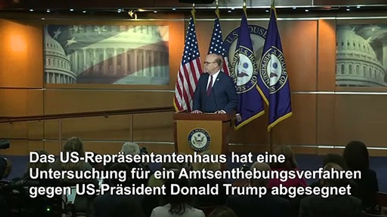 Republikaner wütend über Impeachment im 'Sowjet-Stil'