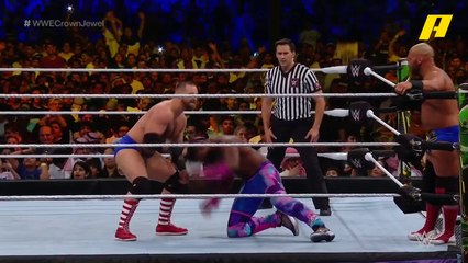 ذا نيو داي يفوز على ذا ريفايفال بصعوبة في كأس العالم للفرق