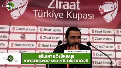 Bülent Bölükbaşı: "Oyuncularımız iyi mücadele etti"