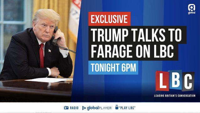 World Exclusive - Nigel Farage interviews Donald Trump
