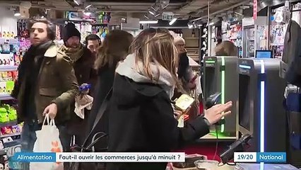 Commerces : faut-il ouvrir les supermarchés jusqu'à minuit ?