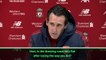Arsenal dressing room flat after Carabao Cup exit - Emery